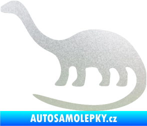 Samolepka Brontosaurus 001 levá pískované sklo