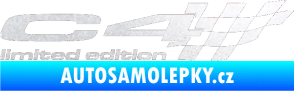 Samolepka C4 limited edition pravá pískované sklo