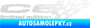 Samolepka C6 limited edition pravá pískované sklo