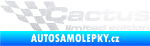 Samolepka Cactus limited edition levá pískované sklo