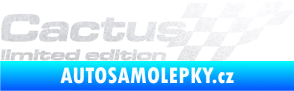 Samolepka Cactus limited edition pravá pískované sklo