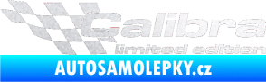 Samolepka Calibra limited edition levá pískované sklo