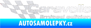 Samolepka Caravelle limited edition levá pískované sklo