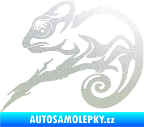 Samolepka Chameleon 001 levá pískované sklo