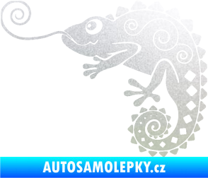 Samolepka Chameleon 004 levá pískované sklo