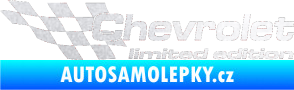 Samolepka Chevrolet limited edition levá pískované sklo