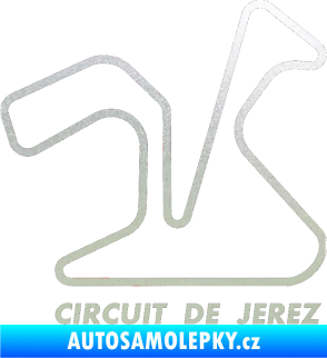 Samolepka Okruh Circuito de Jerez pískované sklo