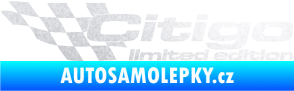 Samolepka Citigo limited edition levá pískované sklo