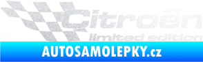 Samolepka Citroen limited edition levá pískované sklo
