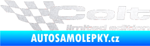 Samolepka Colt limited edition levá pískované sklo