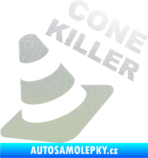 Samolepka Cone killer  pískované sklo