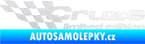 Samolepka Cruze limited edition levá pískované sklo