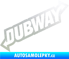 Samolepka Dübway 002 pískované sklo