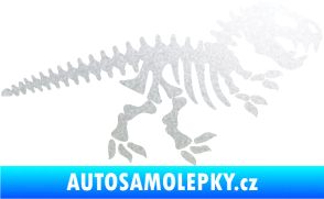 Samolepka Dinosaurus kostra 001 pravá pískované sklo