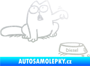 Samolepka Dolej diesel - pravá pískované sklo
