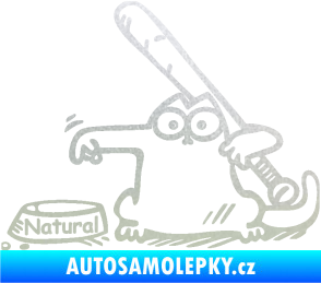 Samolepka Dolej natural levá pískované sklo