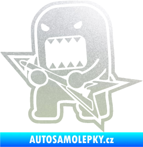Samolepka Domo 004 levá rocker pískované sklo
