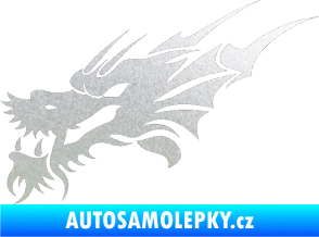 Samolepka Dragon 001 levá pískované sklo