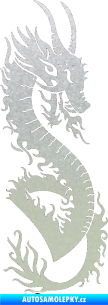Samolepka Dragon 003 pravá pískované sklo