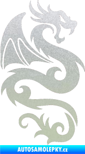 Samolepka Dragon 005 pravá pískované sklo