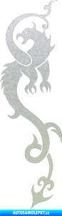 Samolepka Dragon 008 levá pískované sklo