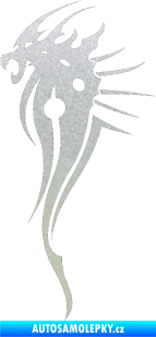 Samolepka Dragon 026 levá pískované sklo