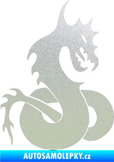 Samolepka Dragon 031 pravá pískované sklo