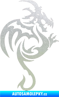 Samolepka Dragon 035 pravá pískované sklo