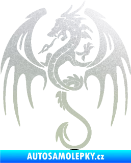 Samolepka Dragon 053 levá pískované sklo