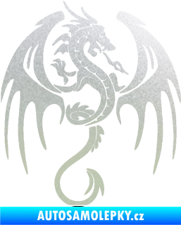 Samolepka Dragon 053 pravá pískované sklo