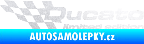Samolepka Ducato limited edition levá pískované sklo