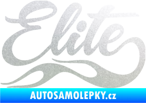 Samolepka Elite nápis pískované sklo