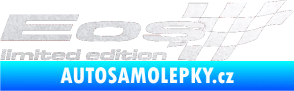 Samolepka Eos limited edition pravá pískované sklo
