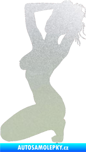 Samolepka Erotická žena 012 levá pískované sklo