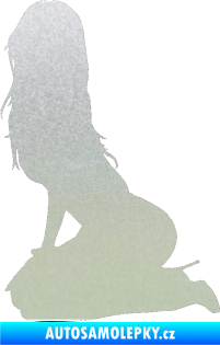 Samolepka Erotická žena 013 levá pískované sklo