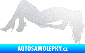 Samolepka Erotická žena 035 levá pískované sklo