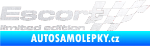 Samolepka Escort limited edition pravá pískované sklo