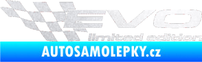 Samolepka Evo limited edition levá pískované sklo