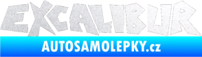 Samolepka Excalibur pískované sklo