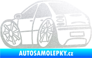 Samolepka Fiat Bravo karikatura levá pískované sklo