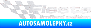 Samolepka Fiesta limited edition levá pískované sklo