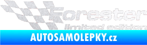 Samolepka Forester limited edition levá pískované sklo