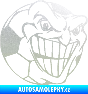 Samolepka Fotbalový míč 002 pravá pískované sklo