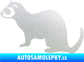 Samolepka Fretka 001 levá pískované sklo
