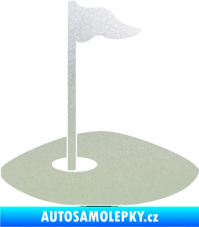 Samolepka Golfová jamka 001 levá pískované sklo