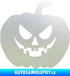 Samolepka Halloween 015 pravá dýně pískované sklo