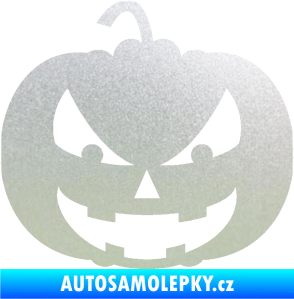 Samolepka Halloween 016 levá dýně pískované sklo