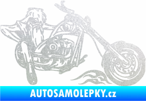 Samolepka Harley 001 pravá pískované sklo