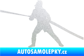 Samolepka Hasič 009 levá pískované sklo