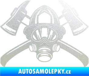 Samolepka Hasič 014 pískované sklo